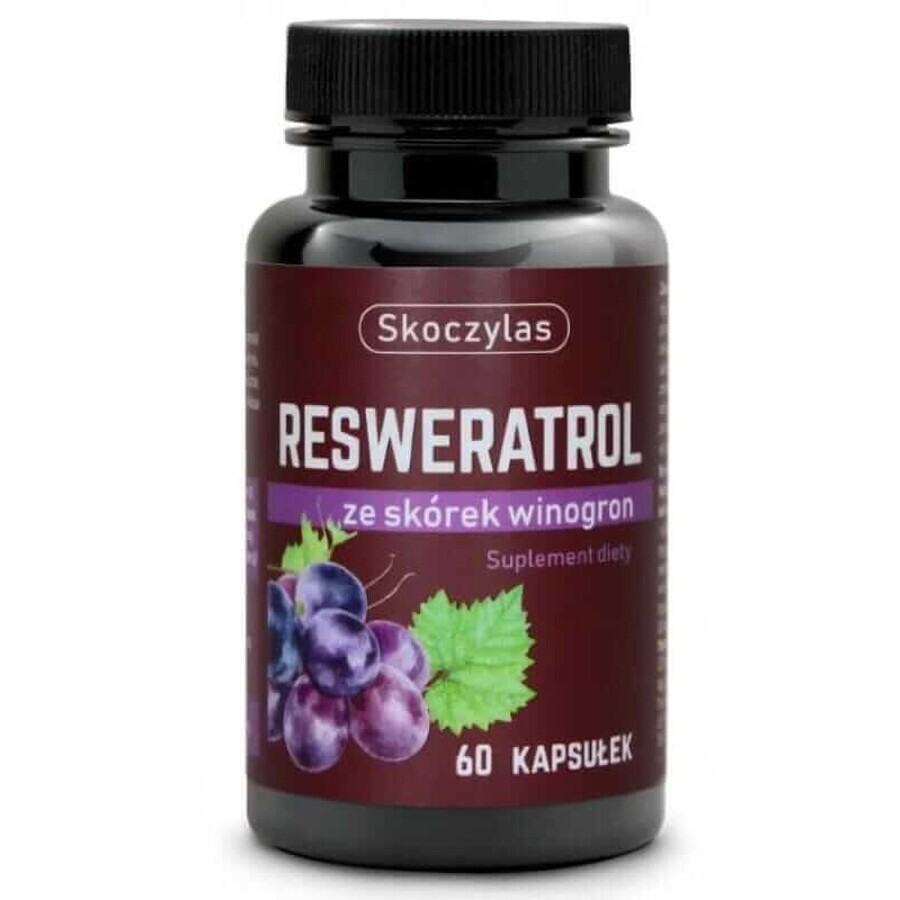 Skoczylas Resveratrol aus Traubenschalen 60 Kapseln