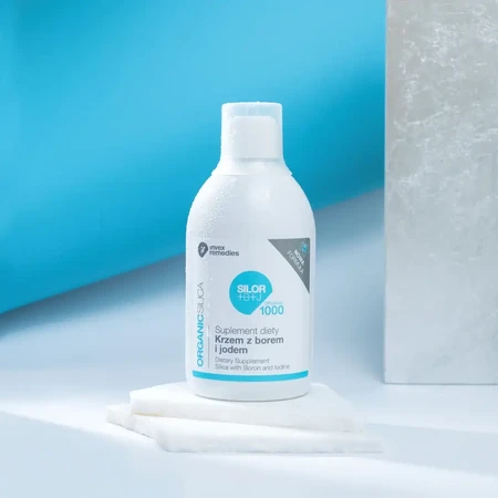 Silor+B+J Organisch Silicium met Borium en Jodium 500ml Invex Remedies