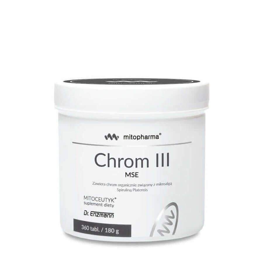 MSE driewaardig chroom, 360 tabletten - Dr Enzmann - Dr Enzmann
