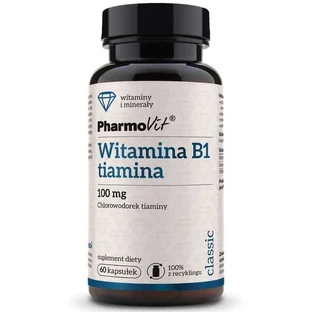 Vitamin B1 thiamine 100 mg (60 capsules) Pharmovit Classic
