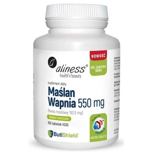 Calciumbutyraat 550 mg (natriumvrij) 100 matrix tabletten Aliness