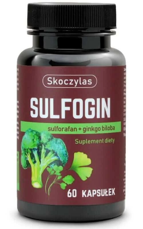 Skoczylas Sulfogin sulforaphane + ginkgo biloba 60 capsules