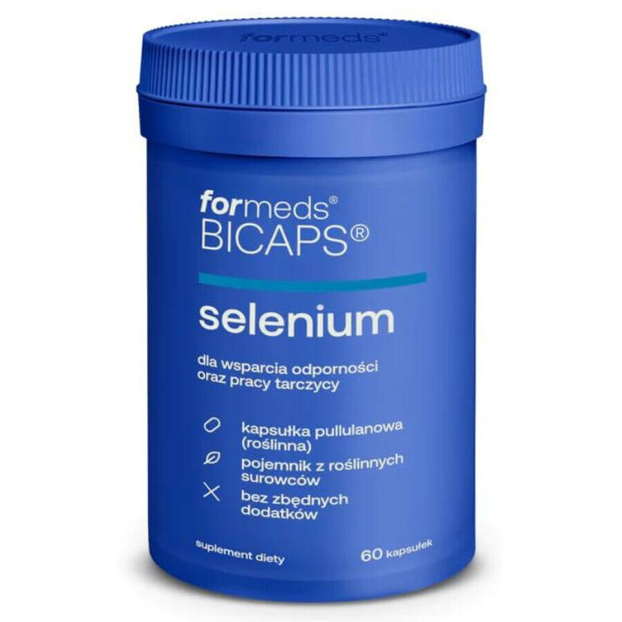 BICAPS SELENIUM 200 µg Selenio 60 capsule. Formati