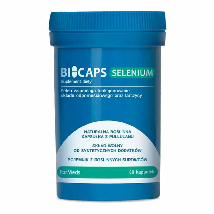 BICAPS SELENIUM 200 µg Selenio 60 capsule. Formati