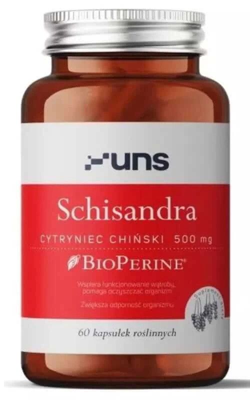 Schisandra (Chinese lemongrass 500mg) 60 capsules UNS