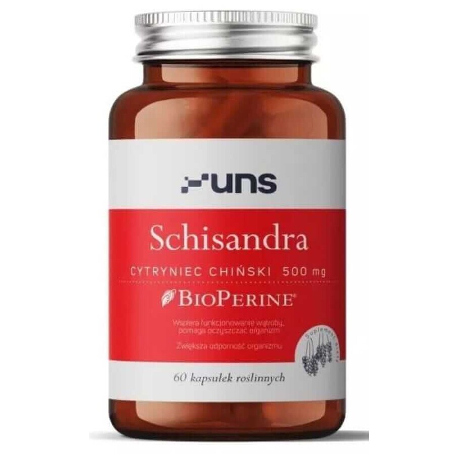 Schisandra (Chinees citroengras 500mg) 60 capsules UNS
