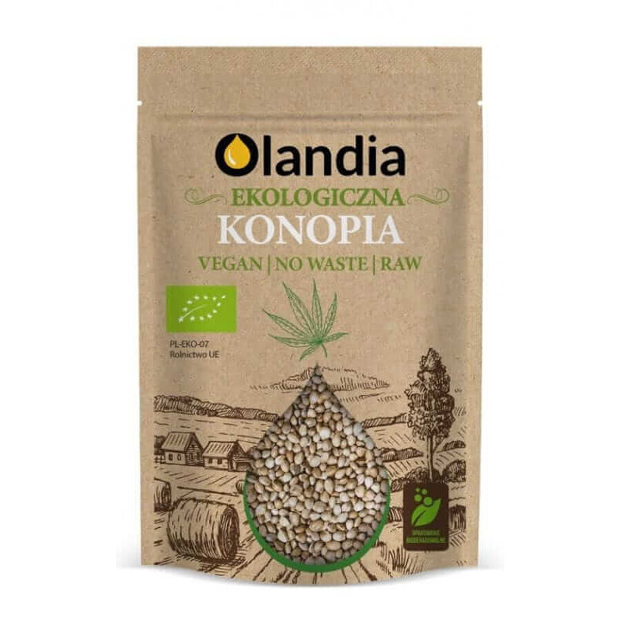 Cáñamo bio - semillas de cáñamo sin cáscara 200g Olandia