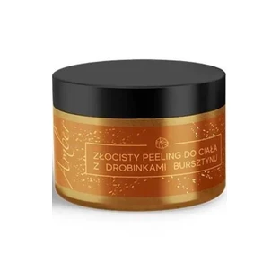 Exfoliante corporal dorado con partículas de ámbar 300g Amber Line