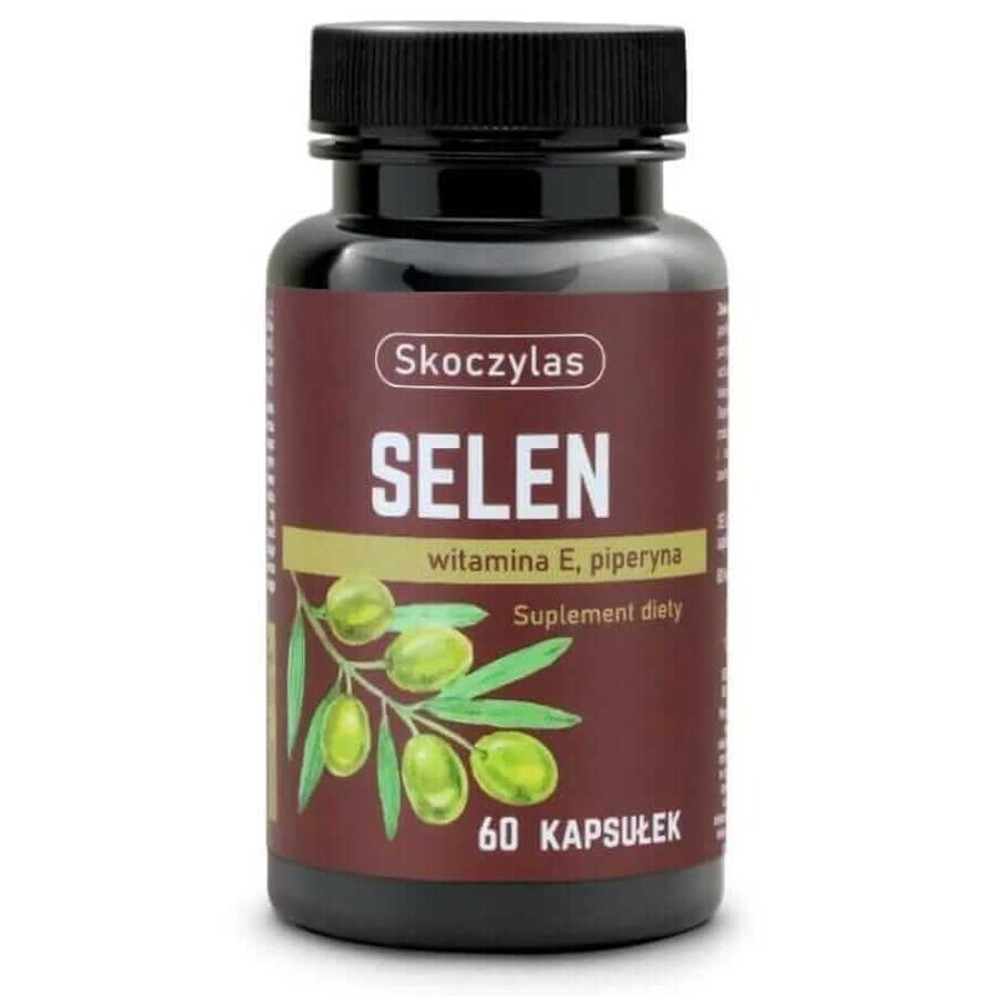 Skoczylas Sélénium, vitamine E, pipérine 60 gélules