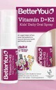 BetterYou Vitamin D+K2 Children&#39;s Daily Oral Spray Vitamin D3 + K2 for Children 15 ml