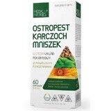 Ciulin, anghinare, păpădie 60 capsule Medica Herbs