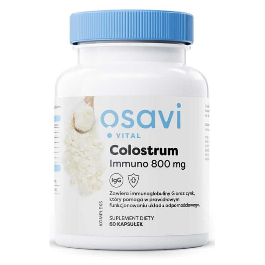 Osavi Colostrum Immuno (800mg) 60 gélules