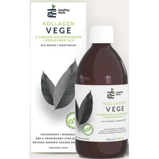 Vege colágeno con ácido hialurónico y coenzima Q10 - 500ml Healthy Herb