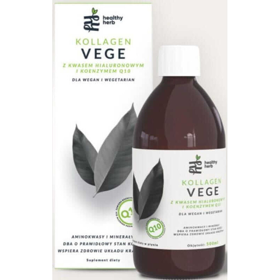 Vege Collagen with hyaluronic acid and coenzyme Q10 - 500ml Healthy Herb