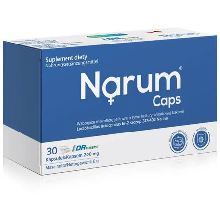 Narum 200 mg, 30 Kapseln