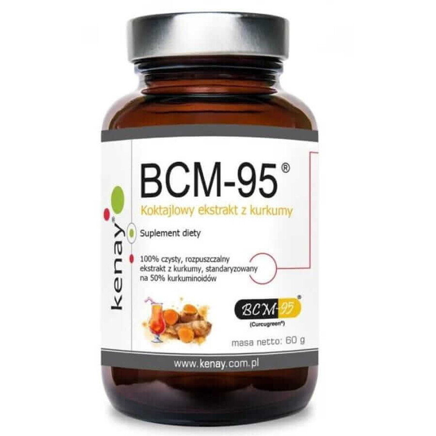 Turmeric - extract solubil BCM-95 Biocurcumin 60g - Kenay