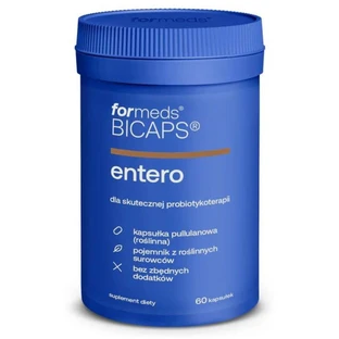 Bicaps ENTERO Saccharomyces Boulardii 60 capsules. Format