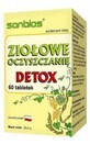 Limpieza a base de plantas DETOX 60 comprimidos SANBIOS