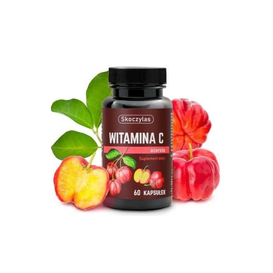 Skoczylas Vitamina C acerola 60 cápsulas