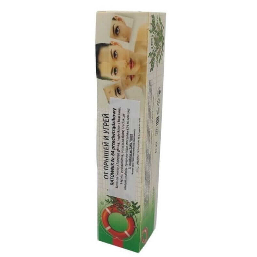 Rescue Anti-acne gel antibacterian cu lemn dulce 42g, Vitus