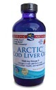 Arctic Cod Liver Oil Strawberry 1060mg Ulei de ficat de cod sălbatic 237ml, Nordic Naturals