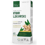 Ghimbir medicinal 600mg 60 capsule Medica Herbs