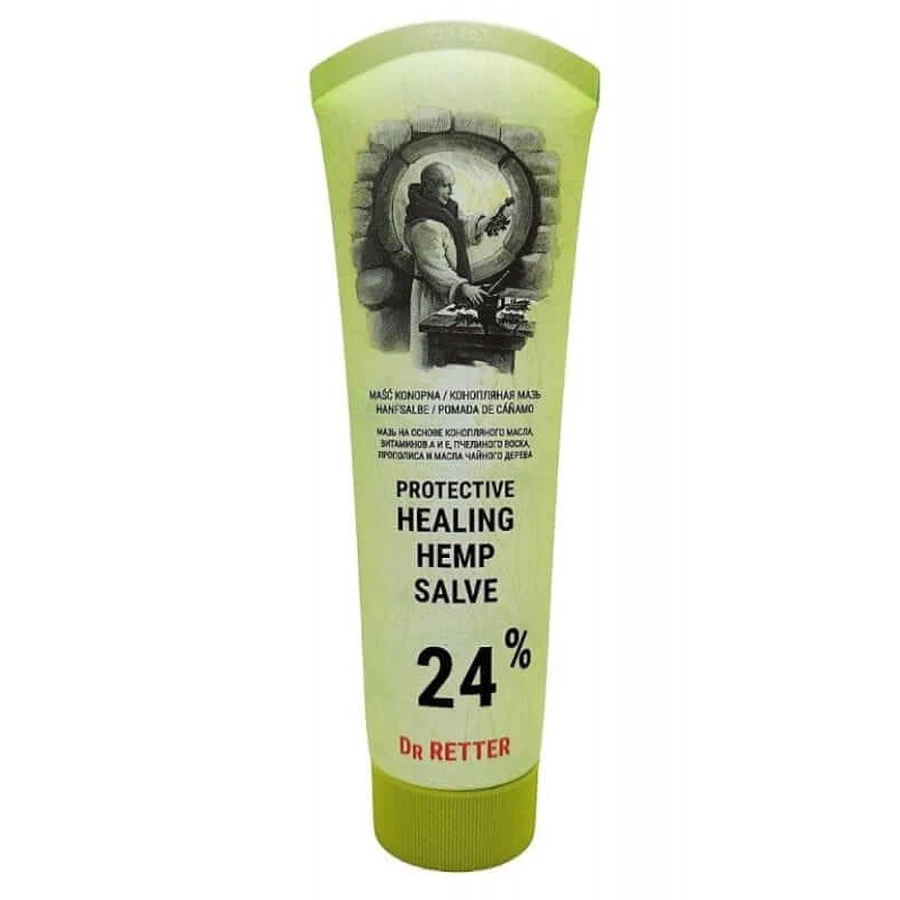 Hemp oil ointment 24% Nr. 657, 80g Dr. Retter Hemp Balm