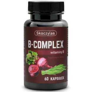 Skoczylas B-Komplex mit Roter Bete und Junggerstenextrakt 60 Kapseln