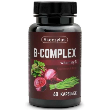 Skoczylas B-Komplex mit Roter Bete und Junggerstenextrakt 60 Kapseln