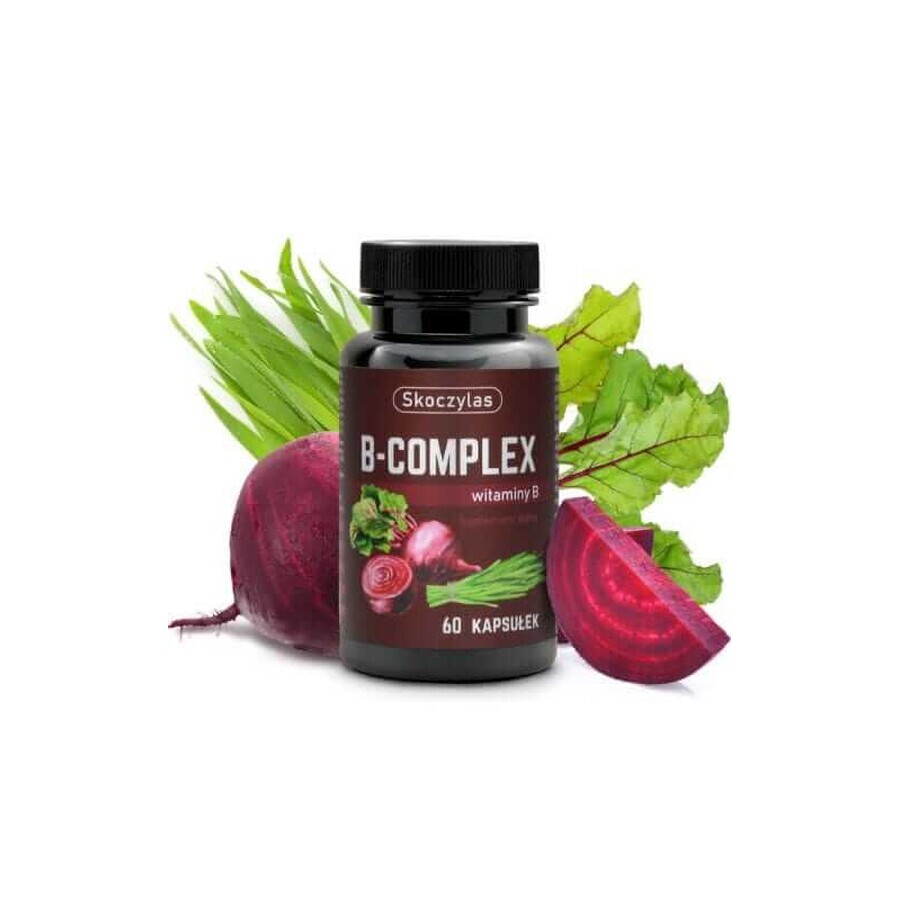 Skoczylas B-complex met rode biet en extract van jonge gerst 60 capsules