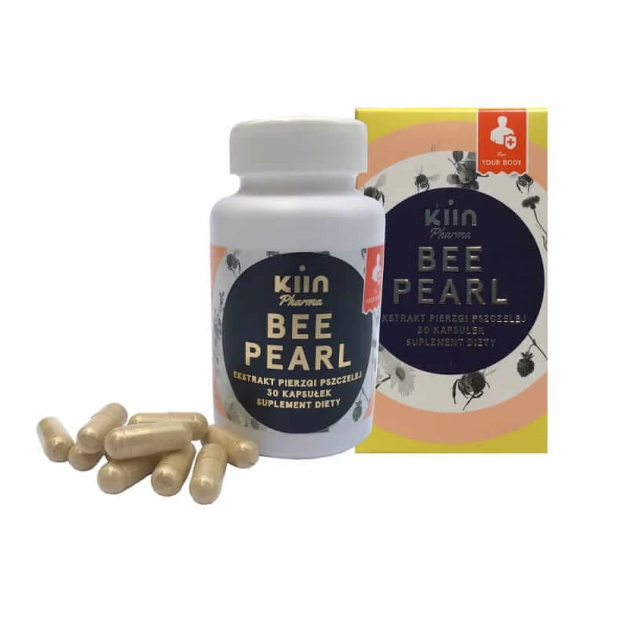 Bee Pearl Freeze-Dried Bee Feather Concentrate Extract 30 caps