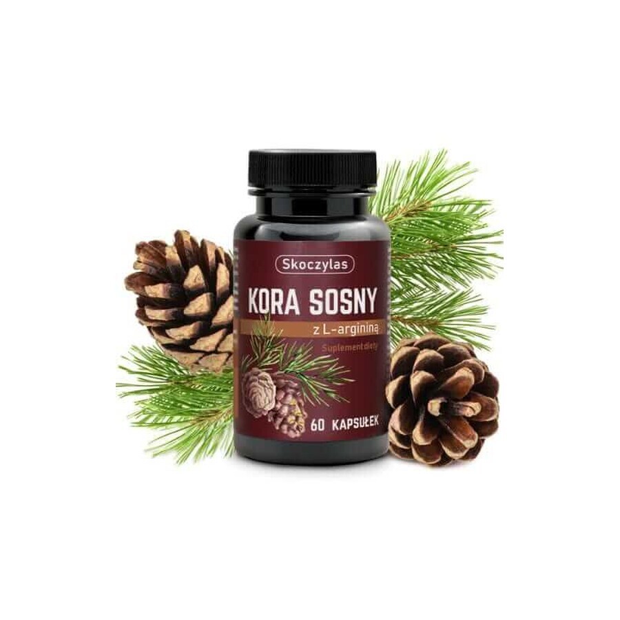 Skoczylas Scoarță de pin cu arginină 60 capsule