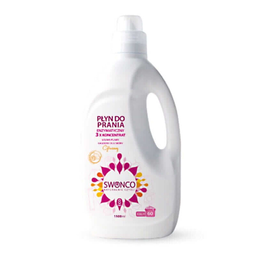 Liquide de lavage enzymatique, agrumes, 1500ml, Swonco