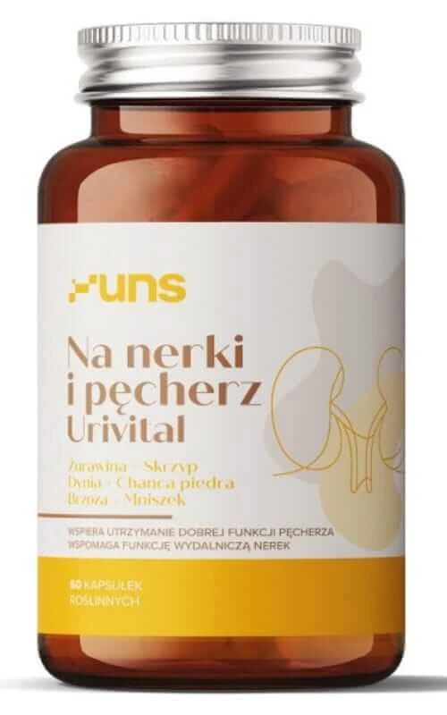 For kidneys and bladder Urivital 60 capsules UNS