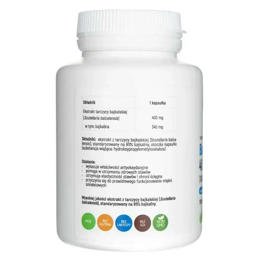 Estratto di Baikal (tiroide di Baikal) 85% 400 mg (100 capsule) Aliness