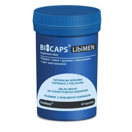Bicaps Libimen 60 gélules Formes