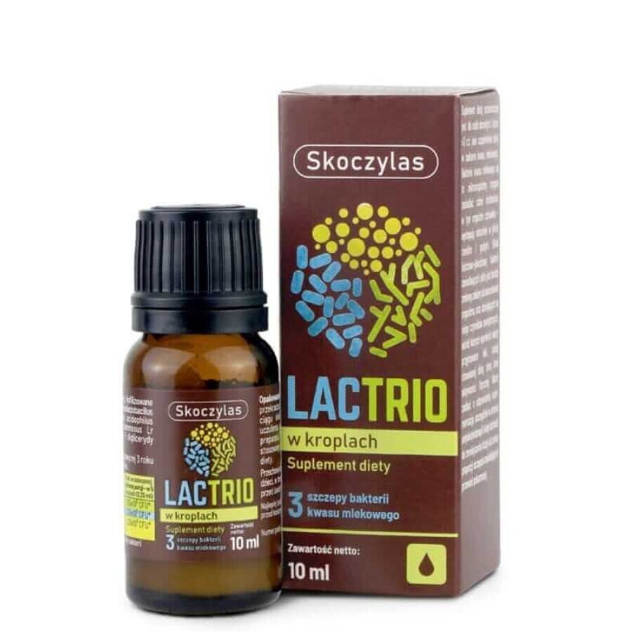 Skoczylas Lactrio gouttes probiotiques 10 ml