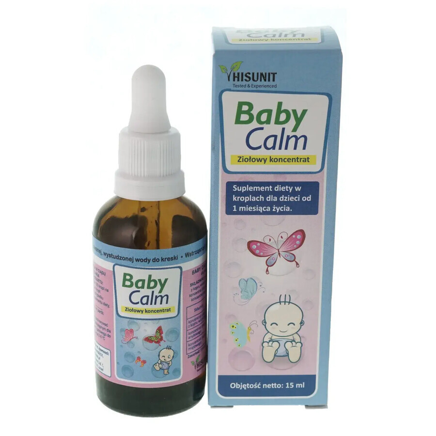 BabyCalm 15ml Herbal Concentrate Hisunit