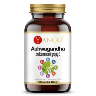 Ashwagandha mit B-Vitaminen 90 Kapseln Yango