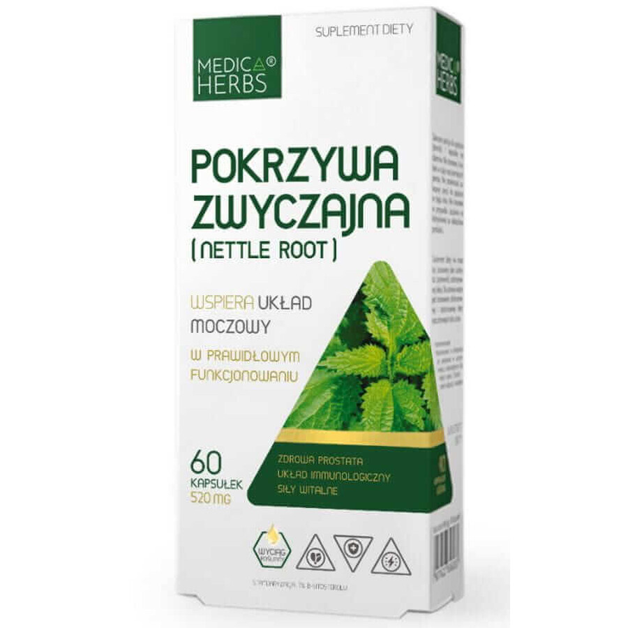Net Net Raíz de Ortiga 60 cápsulas Medica Herbs