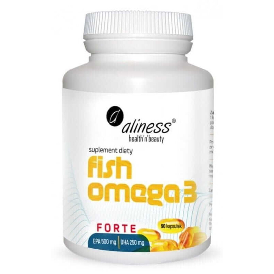 Vis omega 3 FORTE EPA 500mg/ DHA 250mg 90 capsules Aliness