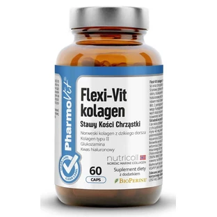 Flex-Vit Colágeno 60 cápsulas PharmoVit Clean Label