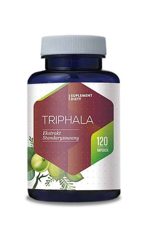 Triphala extract standardized 120 capsules. Hepatica