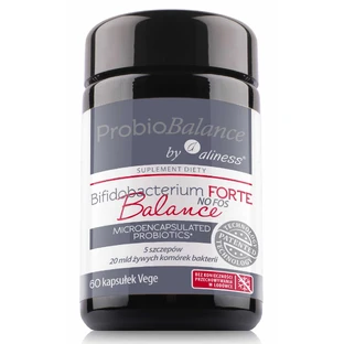 ProbioBalance (Bifidobacterium FORTE Balance No Foss 20 billion) 60 capsules Aliness