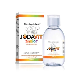 Jodavit Junior - vloeibaar jodium voor kinderen, 250 ml
