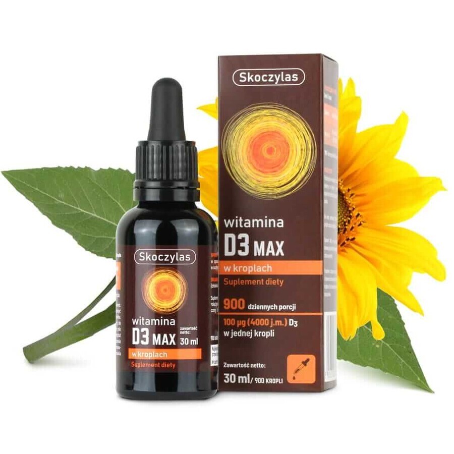 Skoczylas Vitamin D3 MAX 4000IU, 30 ml