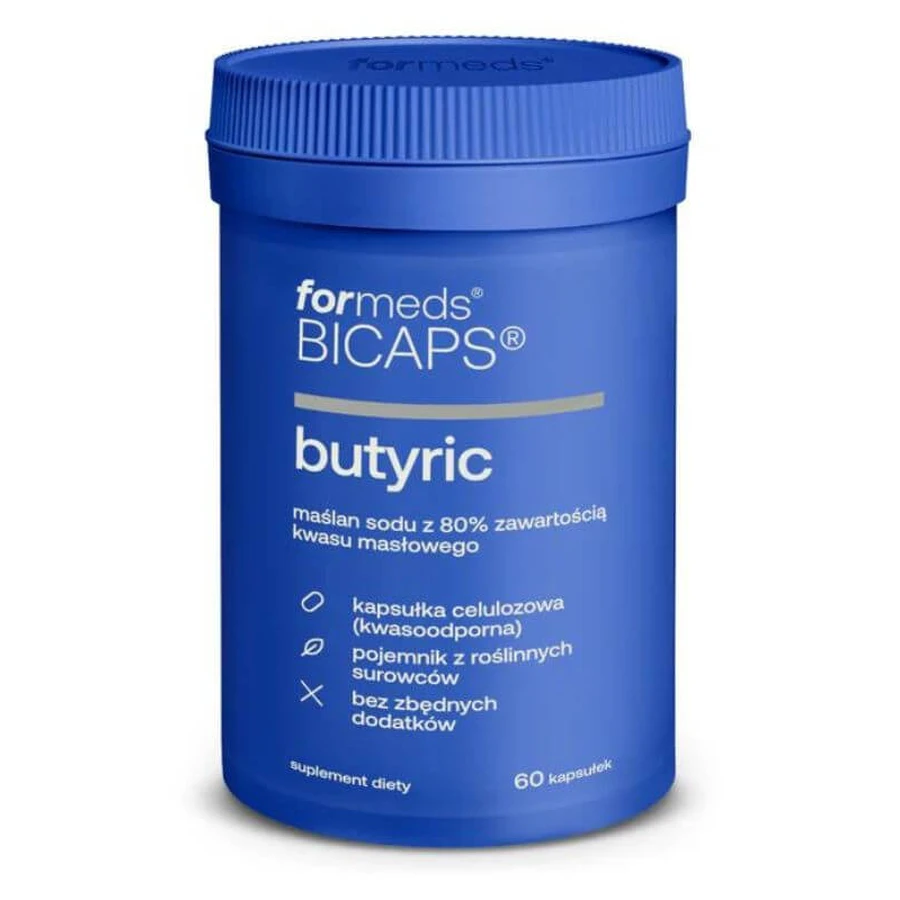 Bicaps Butirato Sódico 60 cápsulas - Formeds