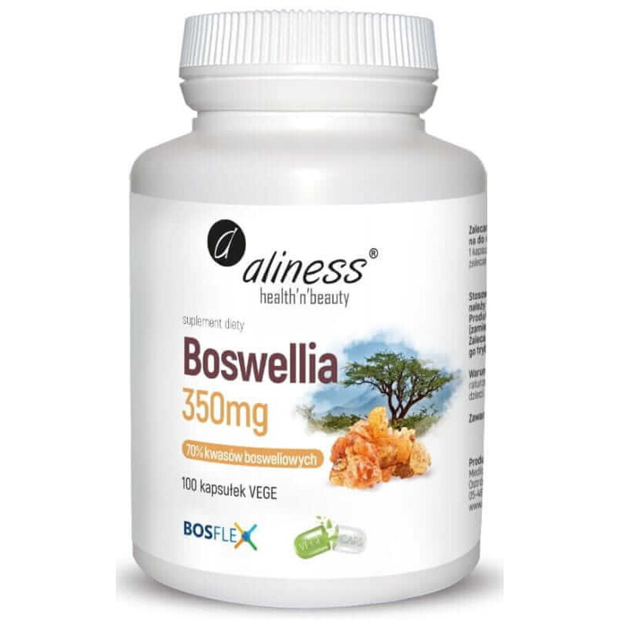 Boswellia 350mg (70%/10%) 100 gélules Aliness