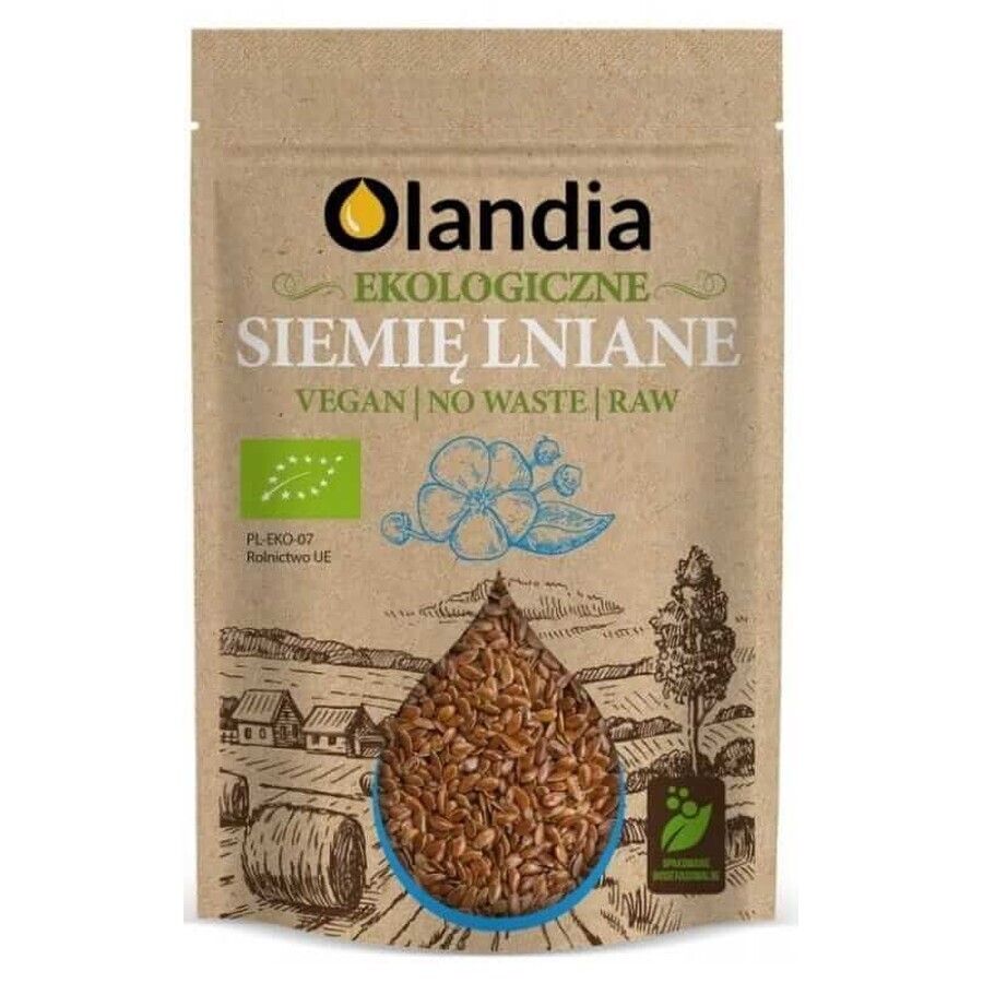 Semillas de lino bio 200 g Olandia