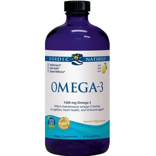 Nordic Naturals Omega-3 1560 mg EPA/DHA from deep-sea fish lemon 473 ml